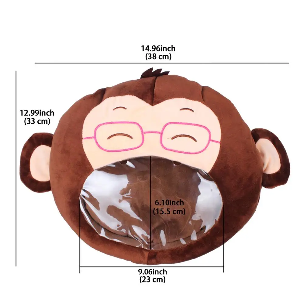 Creative Visible Hand Warmer Plush Cushion Toy For Playing Mobile Phone In Winter (1)