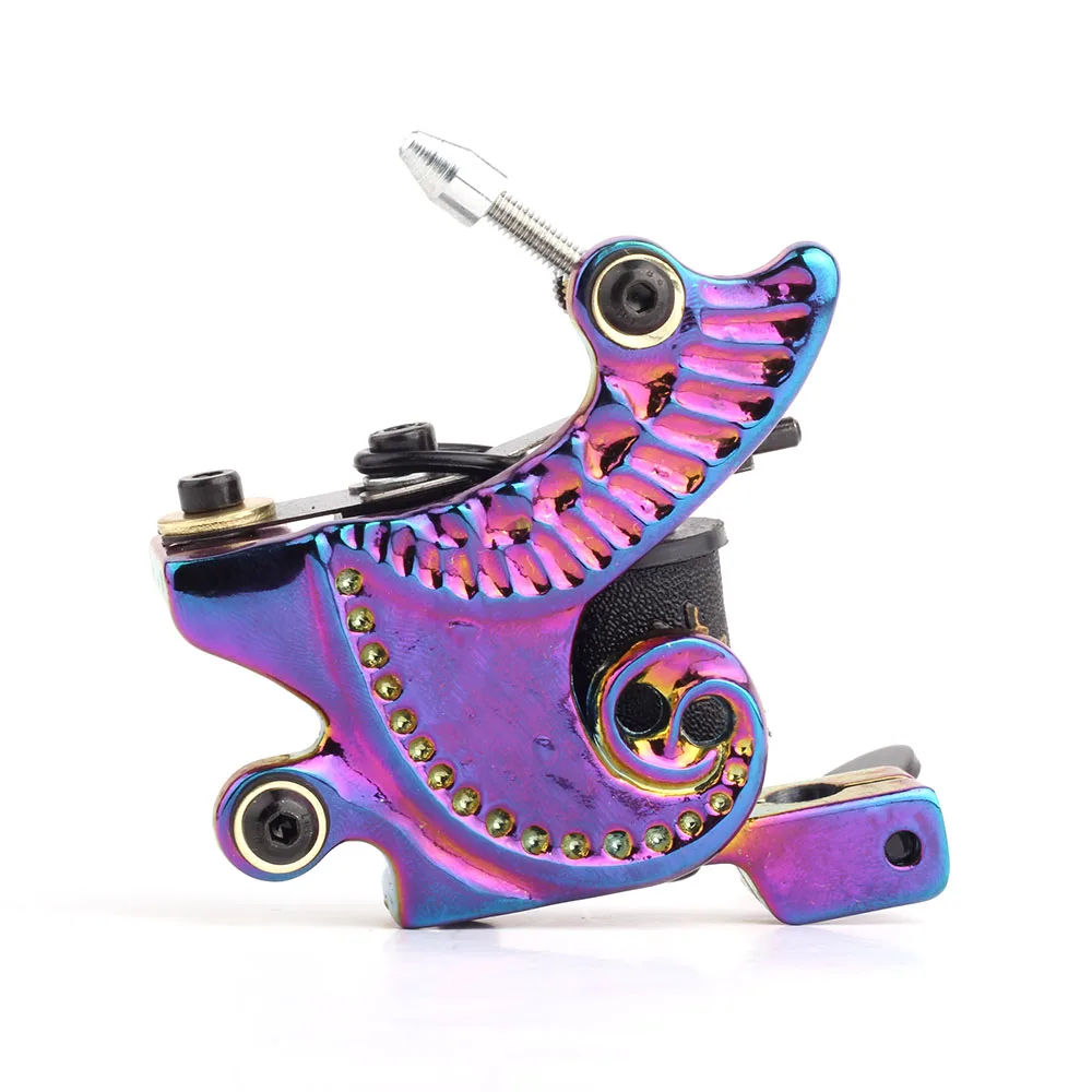 New Style Handmade and Professional Coil Tattoo Machine 10 Wrap Coils Liner and Shader for Tattoo Gun
New Style Handmade and Professional Coil Tattoo Machine 10 Wrap Coils Liner and Shader for Tattoo Gun