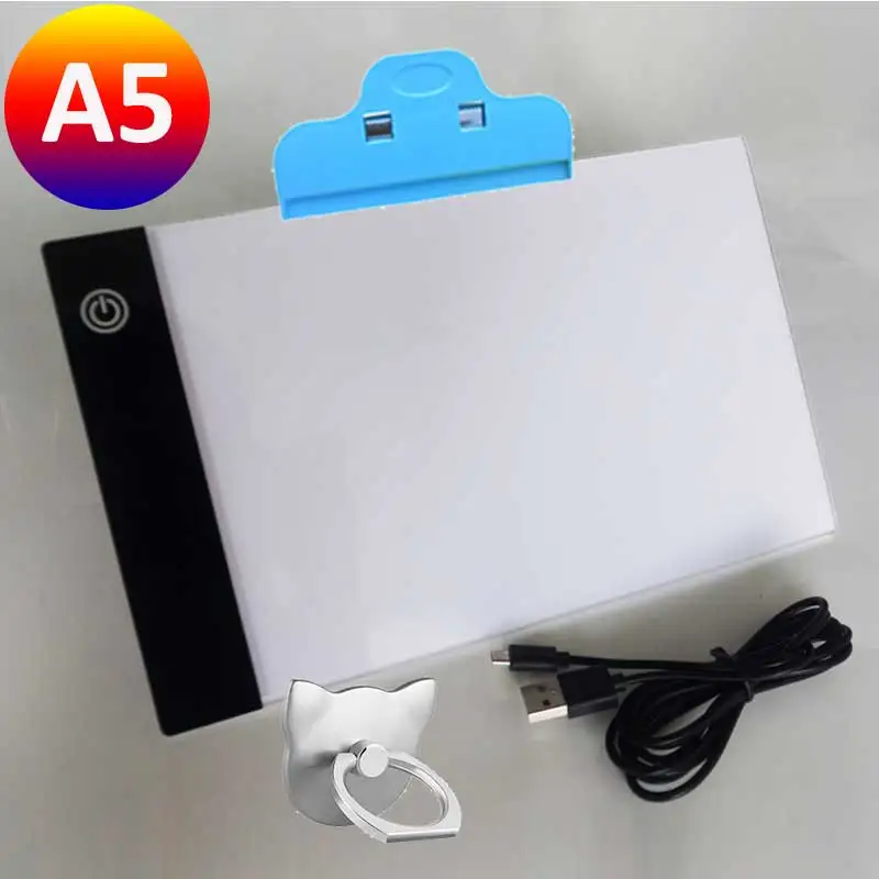 LED light pad 3 level brightness/ stepless dimming tracing light board with USB cable for DIY diamond painting
LED light pad 3 level brightness/ stepless dimming tracing light board with USB cable for DIY diamond painting