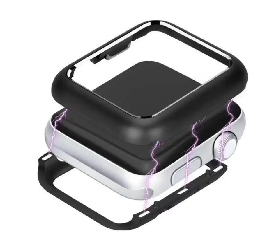 high quality Magnetic Metal Frame Protective Case For Apple Watch Series 3/2/1/ 38mm 42mm Cover Shell Built-in Magnet
high quality Magnetic Metal Frame Protective Case For Apple Watch Series 3/2/1/ 38mm 42mm Cover Shell Built-in Magnet