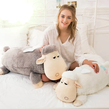 Cute 1pcs Big Size 55cm / 70cm Sheep Plush toy Soft Stuffed Alpaca Doll Large Pillow Cushion Children Toy Girls Birthday Gifts
Cute 1pcs Big Size 55cm / 70cm Sheep Plush toy Soft Stuffed Alpaca Doll Large Pillow Cushion Children Toy Girls Birthday Gifts