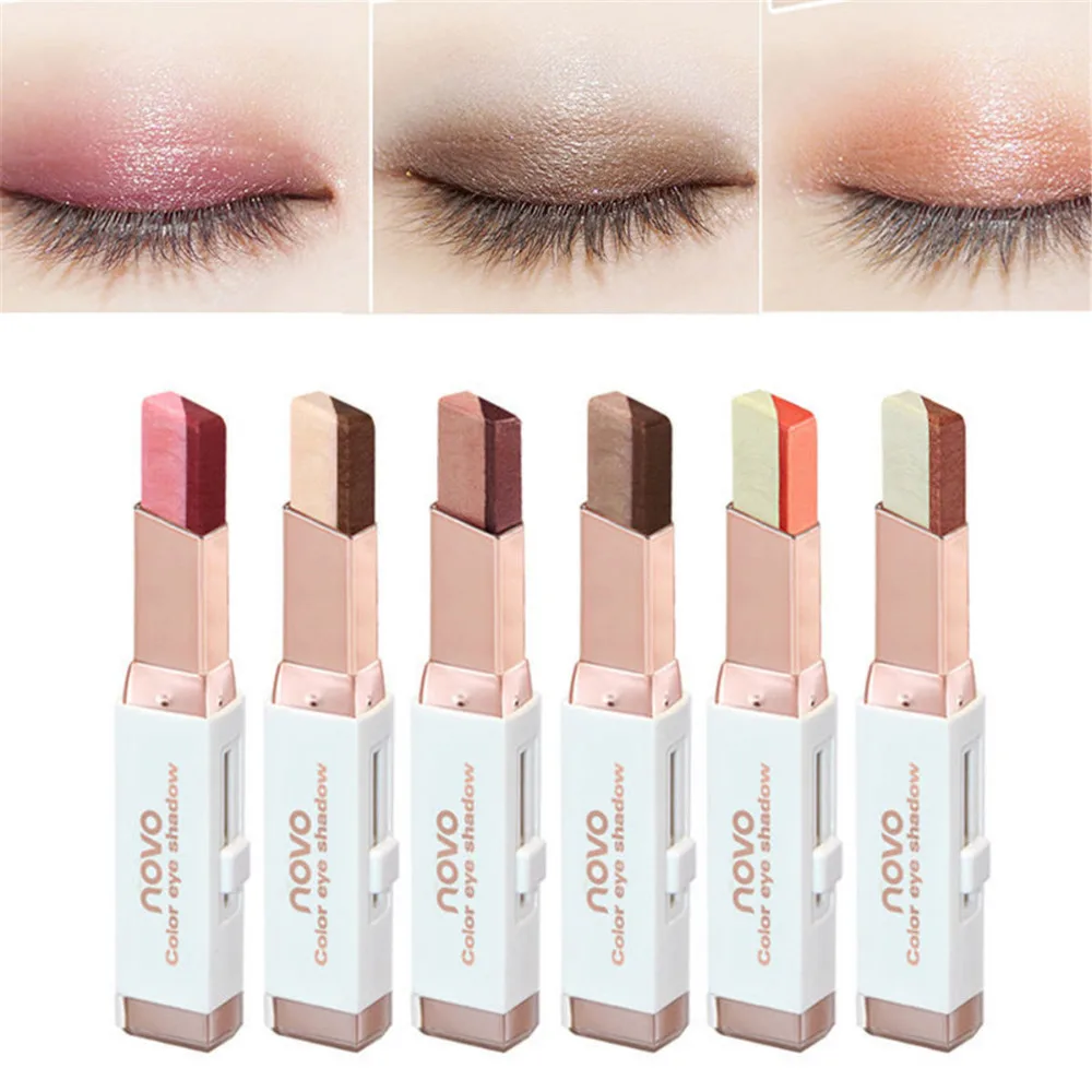 Two Tone Gradient Velvet Korean Style Eye Makeup Cream Shadow Stick Sleek Waterproof Shimmer Metallic Eyeshadow Pencil
Two Tone Gradient Velvet Korean Style Eye Makeup Cream Shadow Stick Sleek Waterproof Shimmer Metallic Eyeshadow Pencil