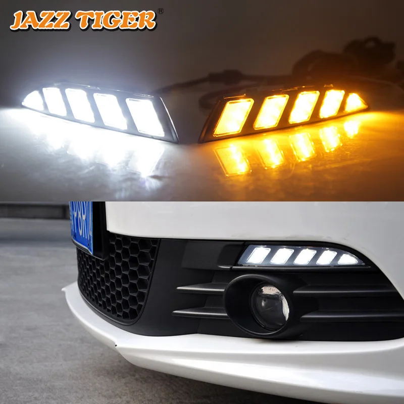 JAZZ TIGER Flowing Turn Signal 12V Car DRL Lamp LED Daytime Running Light For Volkswagen Scirocco 2011 2012 2012 2013 2014 2015
JAZZ TIGER Flowing Turn Signal 12V Car DRL Lamp LED Daytime Running Light For Volkswagen Scirocco 2011 2012 2012 2013 2014 2015