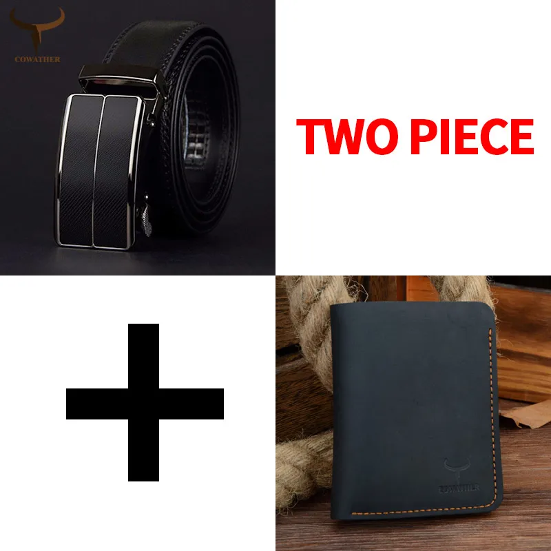 COWATHER fashion men belt and wallet set top quality cow genuine leather belt and wallet suit for men male strap purse
COWATHER fashion men belt and wallet set top quality cow genuine leather belt and wallet suit for men male strap purse