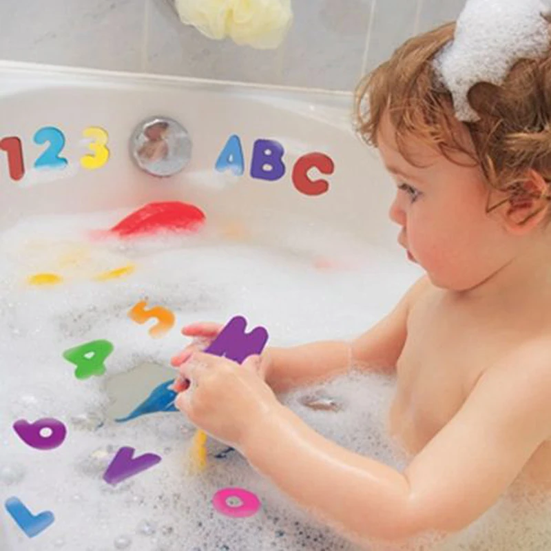 Bath Toys Kids Swiming Pool 36pcs/set Alphanumeric Letter Puzzle Soft EVA Baby Bathroom Early Educational Kids Water Bath Toys
Bath Toys Kids Swiming Pool 36pcs/set Alphanumeric Letter Puzzle Soft EVA Baby Bathroom Early Educational Kids Water Bath Toys