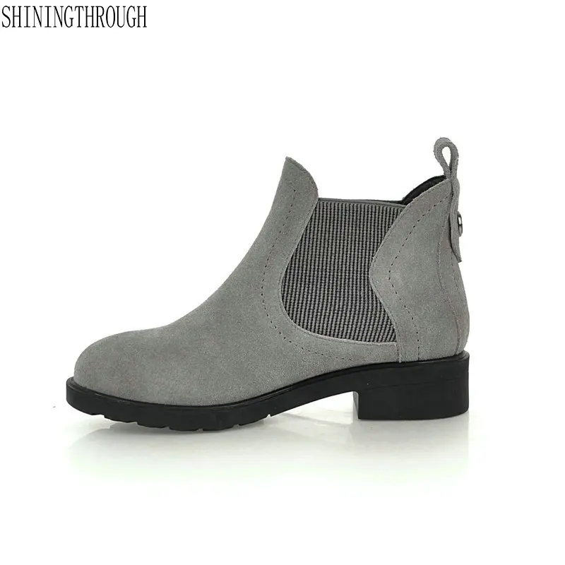 Women low heels ankle boots ladies casual shoes woman rouned toe autumn winter western boots black large size 43
Women low heels ankle boots ladies casual shoes woman rouned toe autumn winter western boots black large size 43