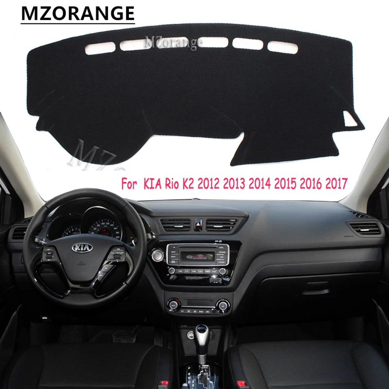 Car Dashboard Mat Cover For KIA Rio K2 2012 2013 2014 2015 2016 2017 LHD Mats Pad Auto Mats Shade Cushion Carpet Protector
Car Dashboard Mat Cover For KIA Rio K2 2012 2013 2014 2015 2016 2017 LHD Mats Pad Auto Mats Shade Cushion Carpet Protector