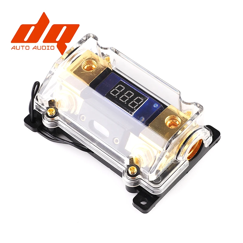 Universal Car Auto Digital LED Voltage Display Audio Amplifier Fuse Holder Electrical Red LED 100A/150A/200A Fuse Box 1IN1
Universal Car Auto Digital LED Voltage Display Audio Amplifier Fuse Holder Electrical Red LED 100A/150A/200A Fuse Box 1IN1