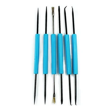 New 6pcs/lot Professional Steel Solder Assist Repair Tool Set Electronic Components Welding Grinding Cleaning Repairing Tools
New 6pcs/lot Professional Steel Solder Assist Repair Tool Set Electronic Components Welding Grinding Cleaning Repairing Tools