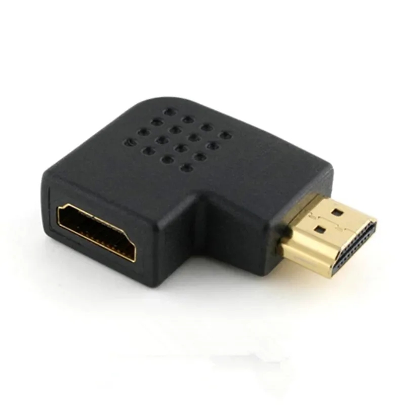 90 Degree Left or Right Angled HDMI 1.4 Male to Female Extension Adapter black color
90 Degree Left or Right Angled HDMI 1.4 Male to Female Extension Adapter black color