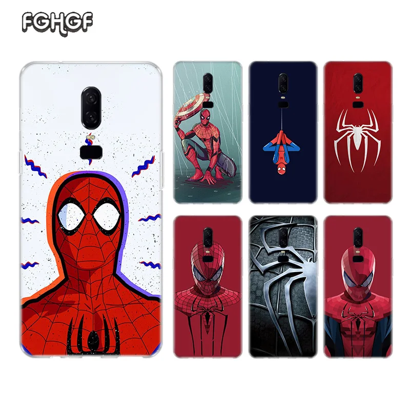Red Spiderman Luxury Soft TPU Silicone Phone Back Case For OnePlus 7 Pro 5 5T 6T 6 3 3T Fundas Printed Cover Coque
Red Spiderman Luxury Soft TPU Silicone Phone Back Case For OnePlus 7 Pro 5 5T 6T 6 3 3T Fundas Printed Cover Coque