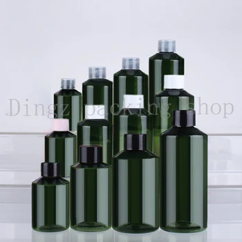 50pcs/lot 50ml 100ml 150ml 200ml Screw Cap Refillable Bottle Deep green Empty Bottles Container Makeup Liquid Cosmetic bottles
50pcs/lot 50ml 100ml 150ml 200ml Screw Cap Refillable Bottle Deep green Empty Bottles Container Makeup Liquid Cosmetic bottles