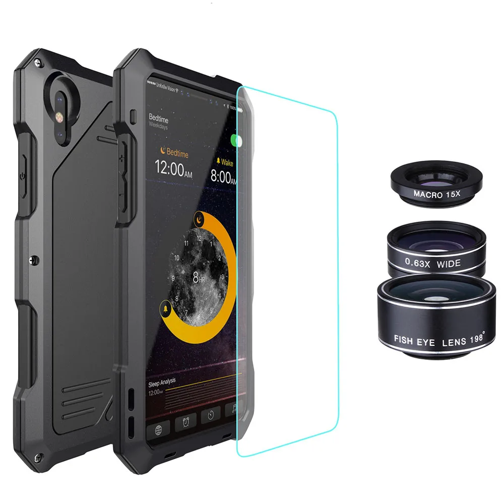 For iphone 6 7 Plus Case 3 IN 1 Wide-angle Fisheye Macro Lens Shockproof Metal Aluminum Armor Cover Cases for iphone X 8 8 PLUS
For iphone 6 7 Plus Case 3 IN 1 Wide-angle Fisheye Macro Lens Shockproof Metal Aluminum Armor Cover Cases for iphone X 8 8 PLUS