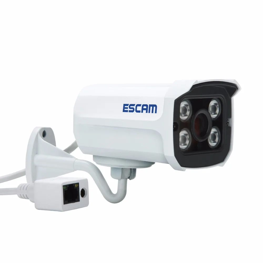 ESCAM QD300 1MP HD Onvif Network Mini Wired IR-Bullet Camera IR 15m Waterprof P2P Cloud Outdoor Network CCTV Security IP Camera
ESCAM QD300 1MP HD Onvif Network Mini Wired IR-Bullet Camera IR 15m Waterprof P2P Cloud Outdoor Network CCTV Security IP Camera