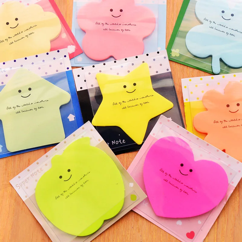 Korea Stationery 1 pcs Cute memo sticky notes Bling star Color super Post it paper stickers material School supplies Message
Korea Stationery 1 pcs Cute memo sticky notes Bling star Color super Post it paper stickers material School supplies Message