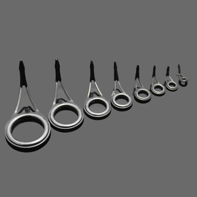 HOT 8 Pcs Ceramic Fishing Rod Guide Tip Strong Line Repair Set Kit DIY Rings High Carbon Steel Frame HV99
HOT 8 Pcs Ceramic Fishing Rod Guide Tip Strong Line Repair Set Kit DIY Rings High Carbon Steel Frame HV99