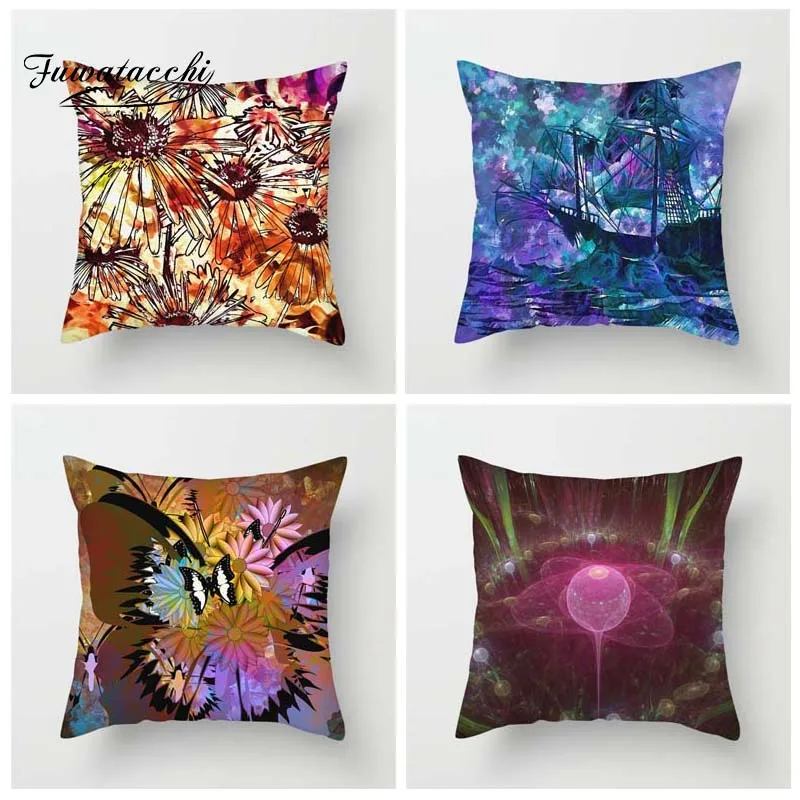 Fuwatacchi 3D Print Style Cushion Cover Mandala Butterfly Kaleidoscope Printed Pillow Cover Decorative Pillows For Sofa Car
Fuwatacchi 3D Print Style Cushion Cover Mandala Butterfly Kaleidoscope Printed Pillow Cover Decorative Pillows For Sofa Car