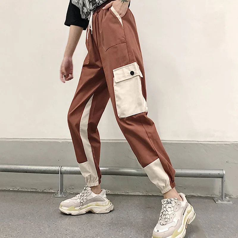 Women Cargo Pants 2019 New Arrival Spring And Autumn Pockets Cotton Female Pants Student Teenager Girls Korean Style N36
Women Cargo Pants 2019 New Arrival Spring And Autumn Pockets Cotton Female Pants Student Teenager Girls Korean Style N36