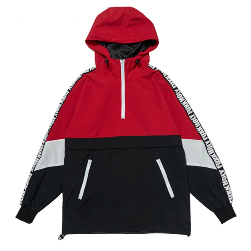 Patchwork Coats Color Block Pullover Hooded Jackets 2018 Autumn Zipper Tracksuit Casual Jacket Coats Hip Hop Male Streetwear
Patchwork Coats Color Block Pullover Hooded Jackets 2018 Autumn Zipper Tracksuit Casual Jacket Coats Hip Hop Male Streetwear