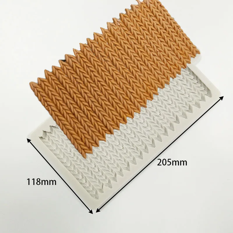 LY-0018-Knitted sweater silicone mold- DIY Baking Tools Chocolate Baking Pan Wedding cake lace fondant tool
LY-0018-Knitted sweater silicone mold- DIY Baking Tools Chocolate Baking Pan Wedding cake lace fondant tool