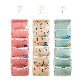 Linen Cotton Wall Hanging Organizer Storage Bag for Sundries Bra Socks Toys Closet Wardrobe Organizer Home Storage Organization
Linen Cotton Wall Hanging Organizer Storage Bag for Sundries Bra Socks Toys Closet Wardrobe Organizer Home Storage Organization