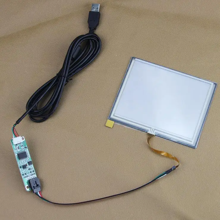 5.6" inch 126*100mm 4wire Resistive Industry Touch screen Panel Digitizer Glass for 5.6 inch TFT LCD Display With USB Controller
5.6" inch 126*100mm 4wire Resistive Industry Touch screen Panel Digitizer Glass for 5.6 inch TFT LCD Display With USB Controller