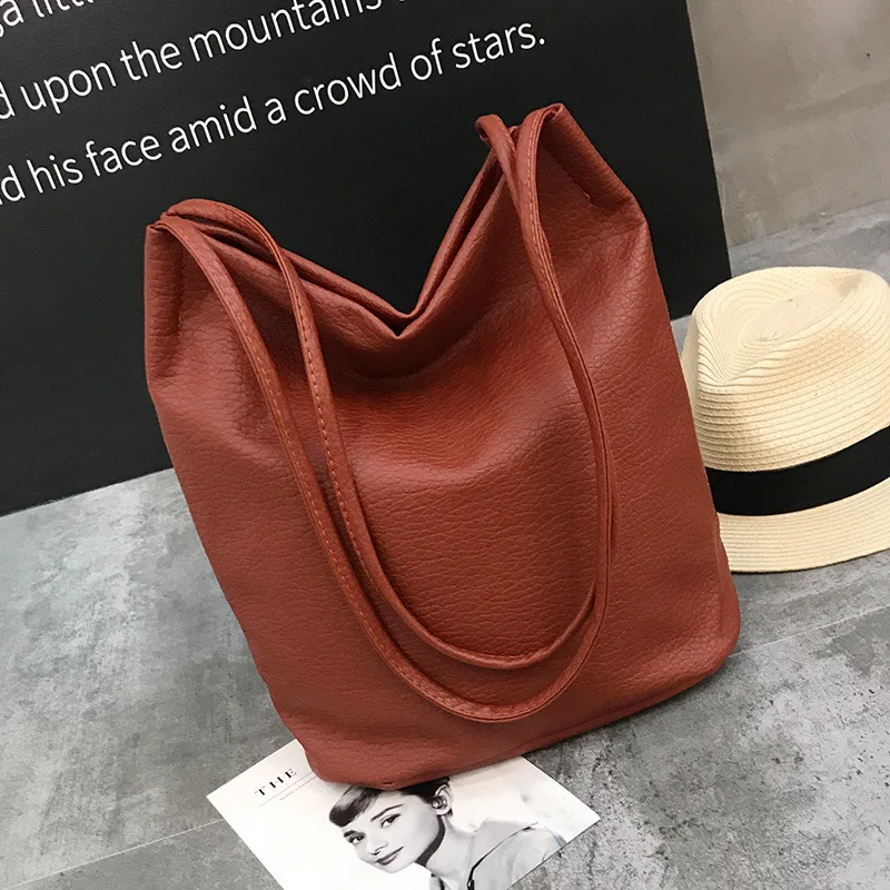 Fashion Women Hasp PU Leather Bags Handbags 2019 New Hot Soft School Female Casual Tote Bags Shoulder Bags 11 Colors
Fashion Women Hasp PU Leather Bags Handbags 2019 New Hot Soft School Female Casual Tote Bags Shoulder Bags 11 Colors