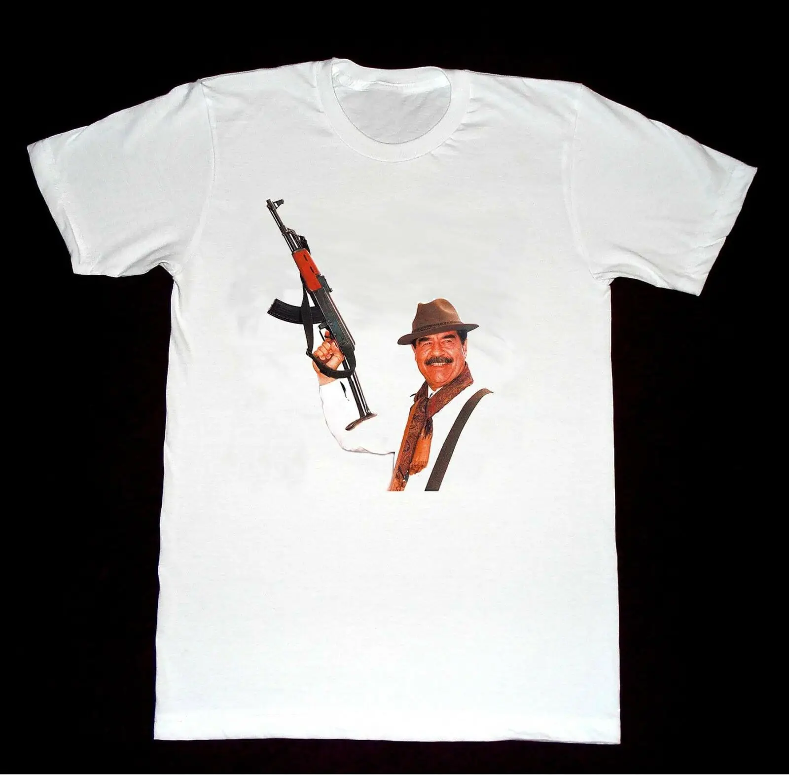 2019 Fashion Saddam Hussein Ak-47 - T-Shirt Shirt Iraq Army Armed Forces Unisex Tee
2019 Fashion Saddam Hussein Ak-47 - T-Shirt Shirt Iraq Army Armed Forces Unisex Tee