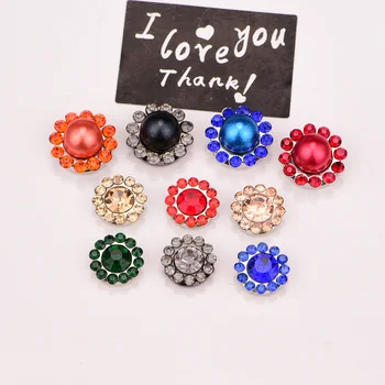 Rhinestone Pearl Embellishment Flower Center Photo Album Decoration 9MM-12MM 100PCS/Lot Flat Back KD483
Rhinestone Pearl Embellishment Flower Center Photo Album Decoration 9MM-12MM 100PCS/Lot Flat Back KD483