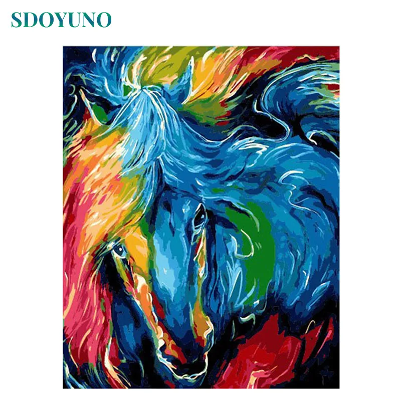 SDOYUNO pictures by numbers Animals DIY 60x75cm Painting By Numbers Horse on canvas Digital Painting Home Decoration
SDOYUNO pictures by numbers Animals DIY 60x75cm Painting By Numbers Horse on canvas Digital Painting Home Decoration