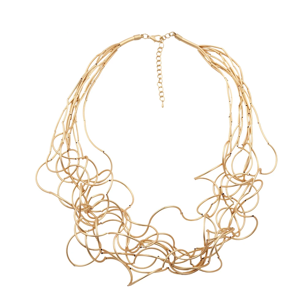 Pure Color Copper Tube Mulyilayer Bracelet For Women Adjustable Statement Necklaces New Arrival Fashion Jewelry Accessories
Pure Color Copper Tube Mulyilayer Bracelet For Women Adjustable Statement Necklaces New Arrival Fashion Jewelry Accessories