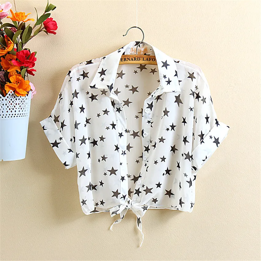 Gowyimmes Fashion Summer Women Short Sleeve Chiffon Blouse All-match Short Shirt Sun Protection Clothing Beach Coat Cape PD426
Gowyimmes Fashion Summer Women Short Sleeve Chiffon Blouse All-match Short Shirt Sun Protection Clothing Beach Coat Cape PD426