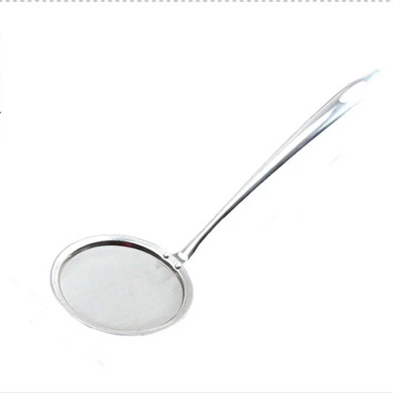 1pc Stainless Steel Filter Spoon Fine Mesh Knife Sifter Sieve Kitchen Vegetable Cooking Strainer Cuisine DIY Kitchen Tools
1pc Stainless Steel Filter Spoon Fine Mesh Knife Sifter Sieve Kitchen Vegetable Cooking Strainer Cuisine DIY Kitchen Tools