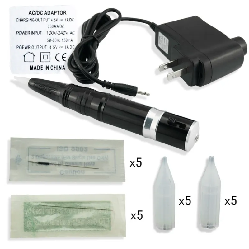 Professional Eyebrow Tattoo Machine Pen For Permanent Make Up Eyebrows Microblading Makeup DIY Kit With Tattoo Needle
Professional Eyebrow Tattoo Machine Pen For Permanent Make Up Eyebrows Microblading Makeup DIY Kit With Tattoo Needle