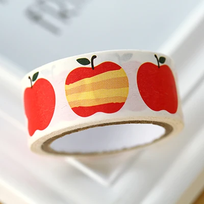 Free shipping Beautiful 22mm*5m new design masking washi tape/reopen real apple picture japan masking washi tape
Free shipping Beautiful 22mm*5m new design masking washi tape/reopen real apple picture japan masking washi tape