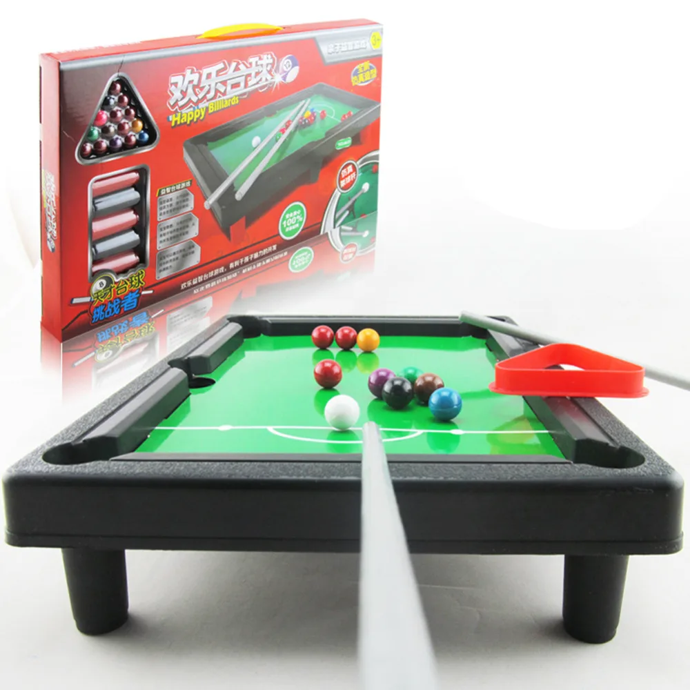 Image BS#S Mini Pool Table Game Toy Kids Table Top With Accessories Board Games Gift Good Quality Free Shipping