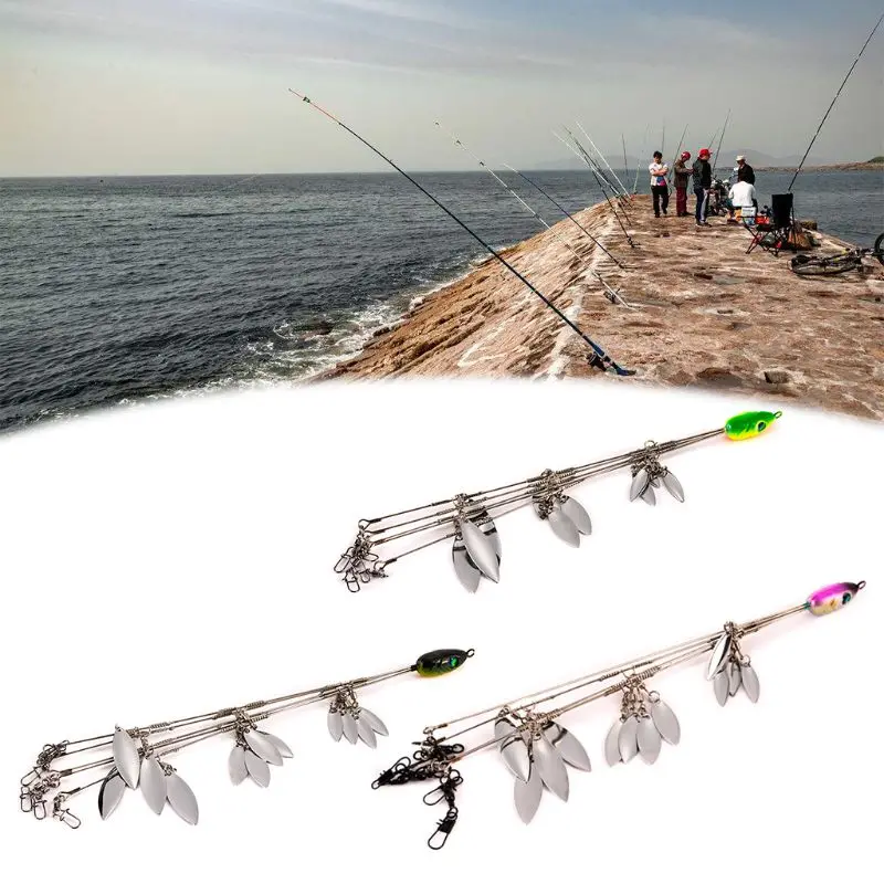 1 Set Fishing Sequin Group Steel Wire Swivel Connector 3D Eyes Head Baits Lure Professional Umbrella Pins 5 Parts Accessories
1 Set Fishing Sequin Group Steel Wire Swivel Connector 3D Eyes Head Baits Lure Professional Umbrella Pins 5 Parts Accessories