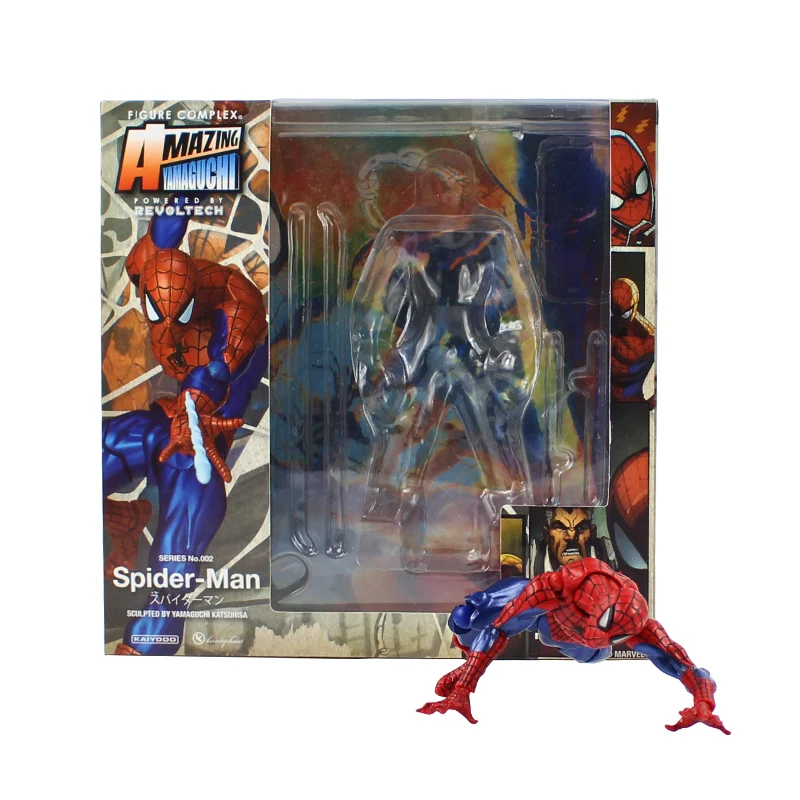 15cm Figure Spider Man The Amazing Spiderman Super Hero Spider-man PVC Joint Movable Figure Model Toys Great Gifts For Friends
15cm Figure Spider Man The Amazing Spiderman Super Hero Spider-man PVC Joint Movable Figure Model Toys Great Gifts For Friends