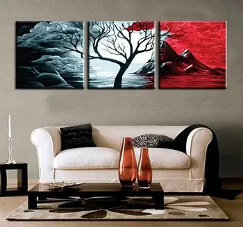 3 Panels hand painted DIY Canvas Painting by Numbers the Cloud Tree Wall Art Landscape Oil Paintings on Canvas for Living Room
3 Panels hand painted DIY Canvas Painting by Numbers the Cloud Tree Wall Art Landscape Oil Paintings on Canvas for Living Room