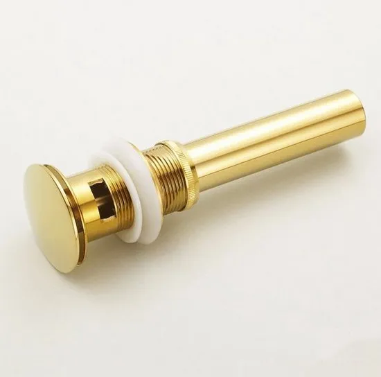 Gold Color Brass Large Round Cap Pop UP Bathroom Sink Drain With Overflow asd023
Gold Color Brass Large Round Cap Pop UP Bathroom Sink Drain With Overflow asd023