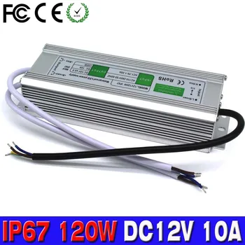 Power Supply DC12V 120W 10A Waterproof IP67 Electronic LED Driver transformers adapter AC DC 12V SMPS For Strip display Lighting
Power Supply DC12V 120W 10A Waterproof IP67 Electronic LED Driver transformers adapter AC DC 12V SMPS For Strip display Lighting