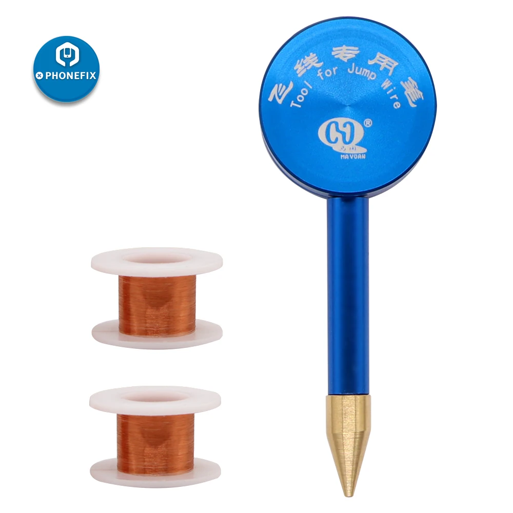 PHONEFIX Jump Wire Pen Phone Motherboard Fingerprint Flying Line Pen Repair Tool for Mobile Phone
PHONEFIX Jump Wire Pen Phone Motherboard Fingerprint Flying Line Pen Repair Tool for Mobile Phone