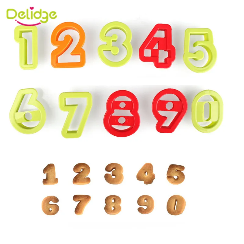 Delidge Number Letters Biscuit Cutter Number Fondant Cake Cookie Cutter Press Embosser Cake Mold Birthday Cake Decoration Tools
Delidge Number Letters Biscuit Cutter Number Fondant Cake Cookie Cutter Press Embosser Cake Mold Birthday Cake Decoration Tools