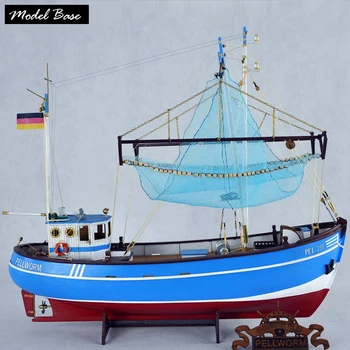 Wooden Ship Models Kits Adult Assembly Educational Kids Toys 3d Laser Cut Wood Model Boats Scale 1:48 PELLWORM Fishing Boat
Wooden Ship Models Kits Adult Assembly Educational Kids Toys 3d Laser Cut Wood Model Boats Scale 1:48 PELLWORM Fishing Boat