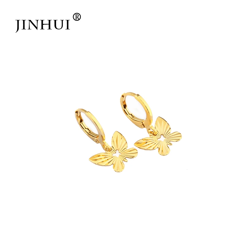 Jin Hui Dubai Africa Woman New Golden Small Earrings Pendant jewelry Gift send Friends Party beautiful Butterfly style earrings
Jin Hui Dubai Africa Woman New Golden Small Earrings Pendant jewelry Gift send Friends Party beautiful Butterfly style earrings