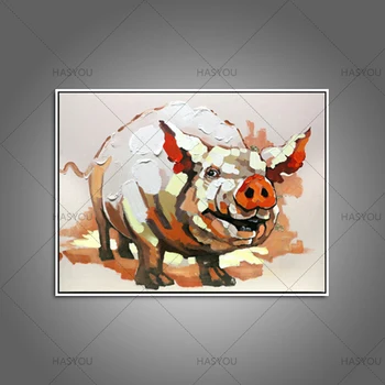 Best New Oil painting Pig Piggy Cartoon Animal Wall Art Handmade Oil Painting Child Gift Children's Room home Wall Decor
Best New Oil painting Pig Piggy Cartoon Animal Wall Art Handmade Oil Painting Child Gift Children's Room home Wall Decor