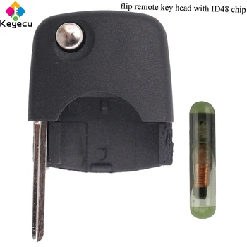 KEYECU 10PCS/Lot Replacement Folding Remote Control Key Head Shell - With ID48 Transponder Chip & Uncut Blade - Fob for Audi
KEYECU 10PCS/Lot Replacement Folding Remote Control Key Head Shell - With ID48 Transponder Chip & Uncut Blade - Fob for Audi