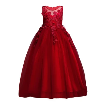 3-12Y girl dress for wedding party new style Appliques Party Tulle Princess Birthday Dress Summer Gown for Girls long dresses
3-12Y girl dress for wedding party new style Appliques Party Tulle Princess Birthday Dress Summer Gown for Girls long dresses