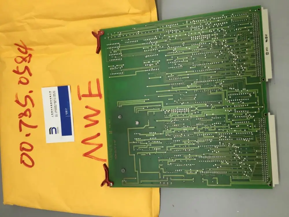 81.186.5385 HD plana para MWE 00.785.1172 placa de circuito 00.785.1232 HD MWE 00.781.2107 Original Card00.782.0699
81.186.5385 HD plana para MWE 00.785.1172 placa de circuito 00.785.1232 HD MWE 00.781.2107 Original Card00.782.0699