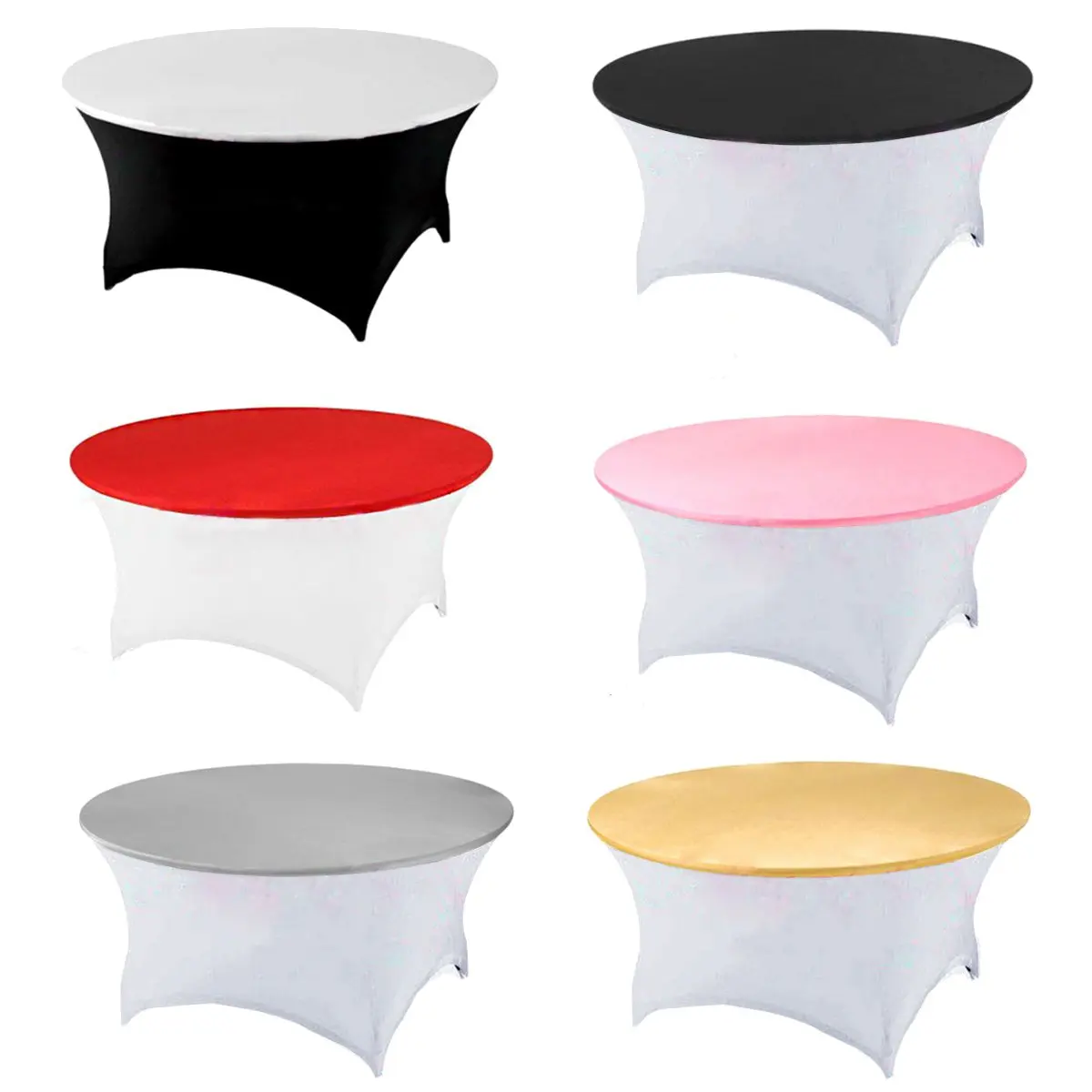 120cm Fashion Stretch Round Table Cloth Top Tablecloth Waterproof Dining Table Cover Mat for Home Kitchen Dinning Decor Party
120cm Fashion Stretch Round Table Cloth Top Tablecloth Waterproof Dining Table Cover Mat for Home Kitchen Dinning Decor Party